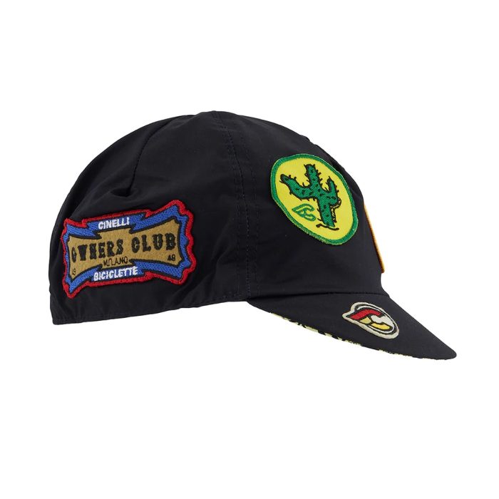 Gorra Cinelli History Patch Negra