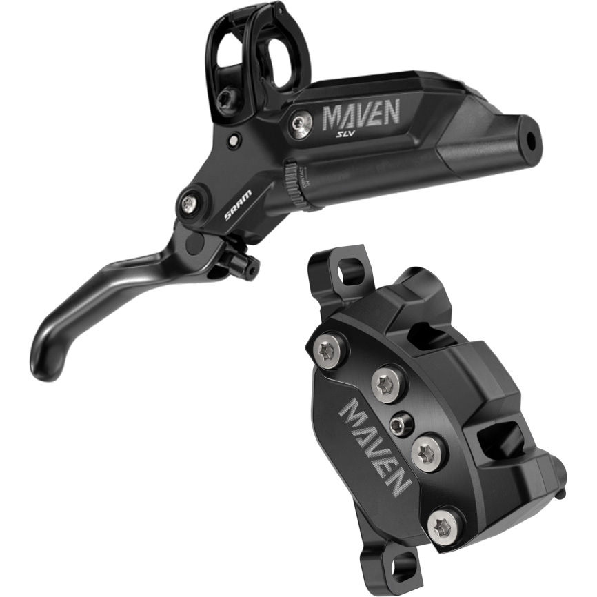 Freno de disco delantero SRAM Maven Silver Stealth