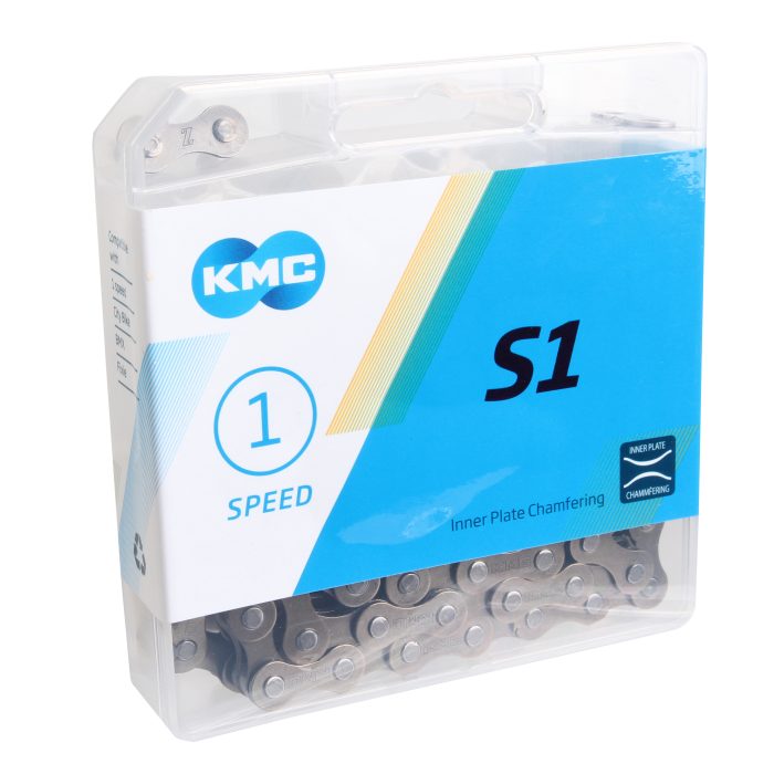 Cadena KMC S1 BMX/Fixie 1v Marrón