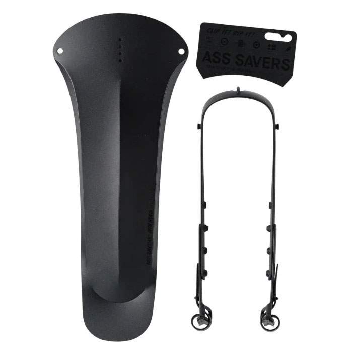 Ass Savers Win Wing 2 Gravel Fender, Black