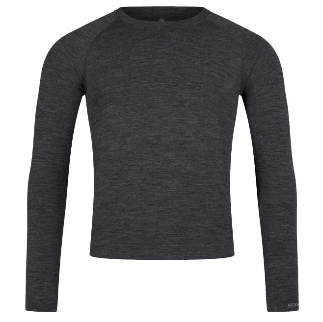 Endura BaaBaa Pro L/S Baselayer, XS/S, Gray