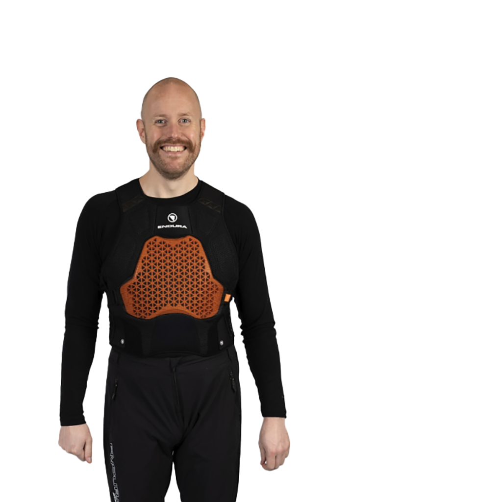 Endura MT500 Protector Vest D30, S/M, Black - Imagen 3