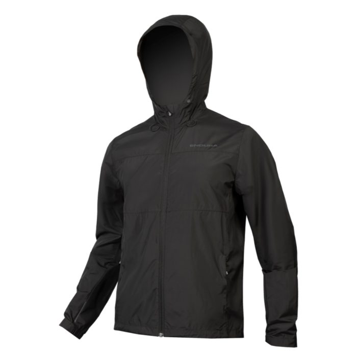 Endura Hummvee Windproof Shell Jacket, Large , Black