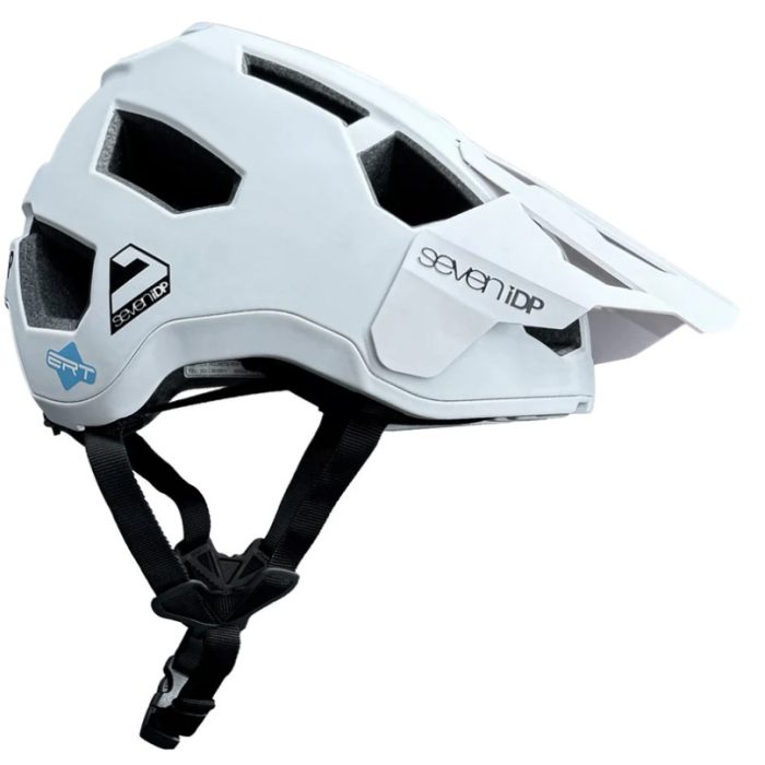 7iDP Project 21 Trail Helmet , Matte Ice White , M/L