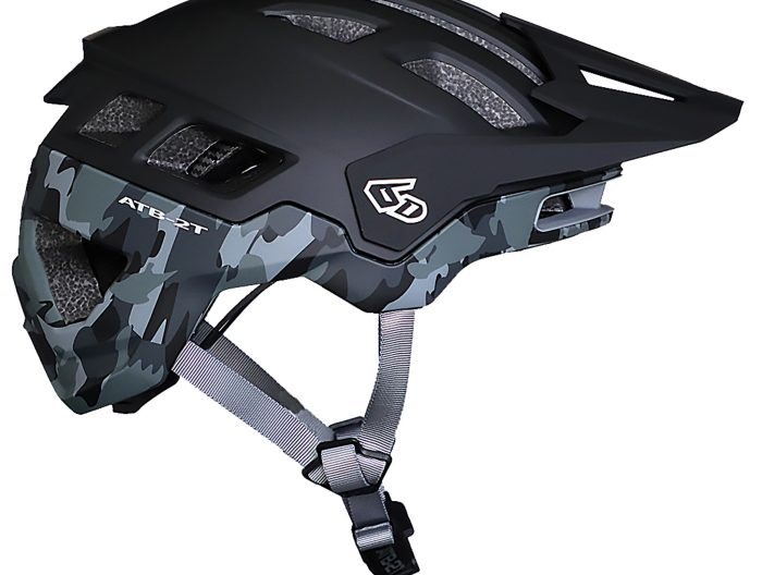 6D Helmets ATB-2T Helmet, Ascent Matte Black Camo - M/L