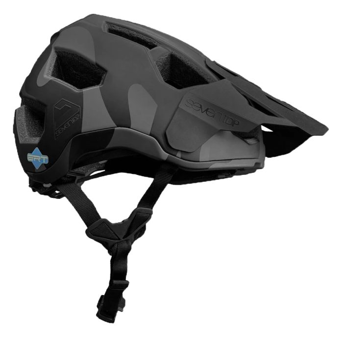 7iDP Project 21 Pro Trail Helmet , Matte Black Camo, XL/2XL