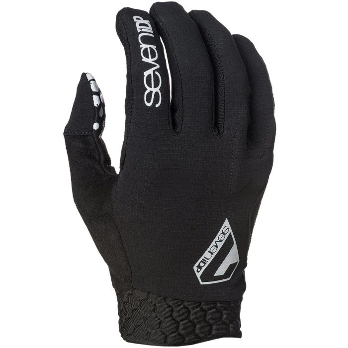 7iDP Project gloves, M, Black/White