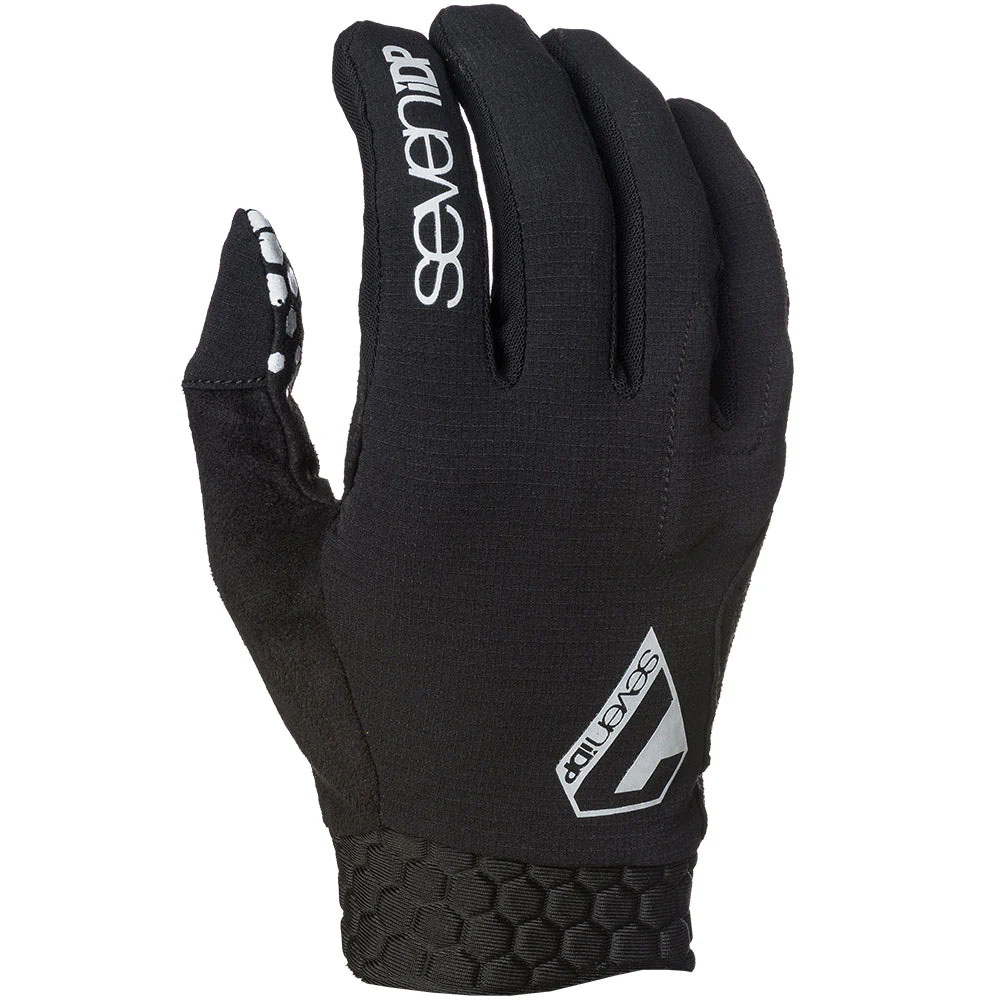 7iDP Project gloves, M, Black/White
