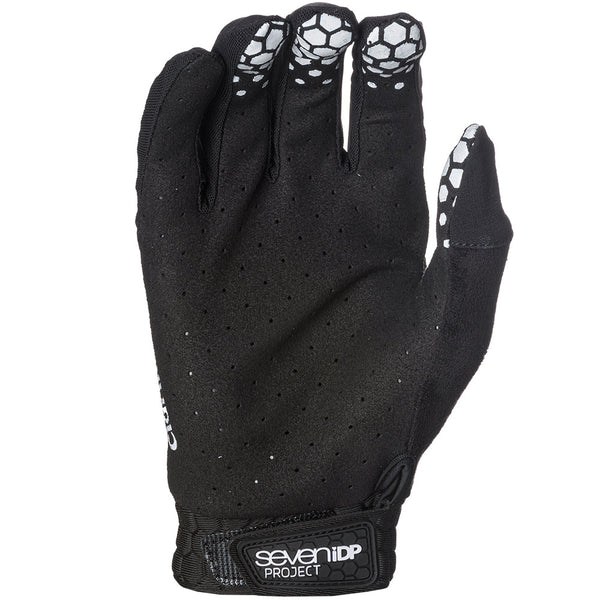 7iDP Project gloves, M, Black/White - Imagen 2