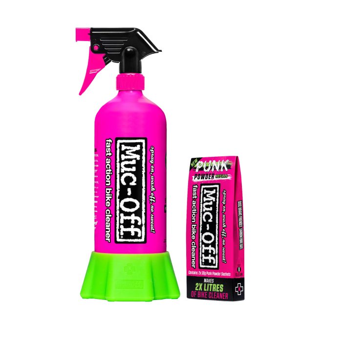 Muc-Off Punk Powder Bottle For Life Bundle  NLS