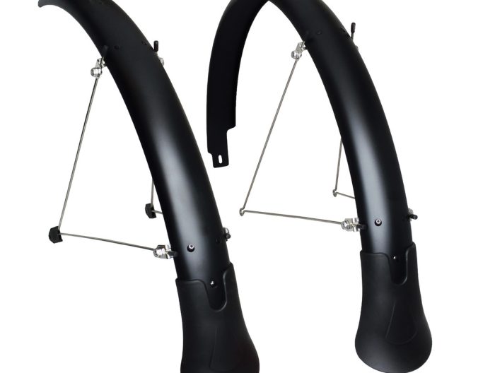 Planet Bike Cascadia Recycled Fender Set, Black, 27.5"
