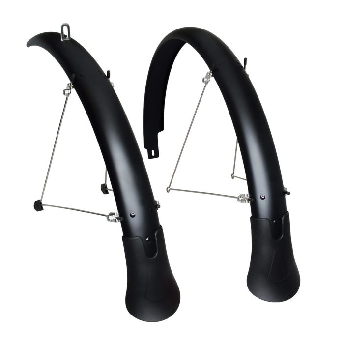 Planet Bike Cascadia Recycled Fender Set, Black, 27.5"
