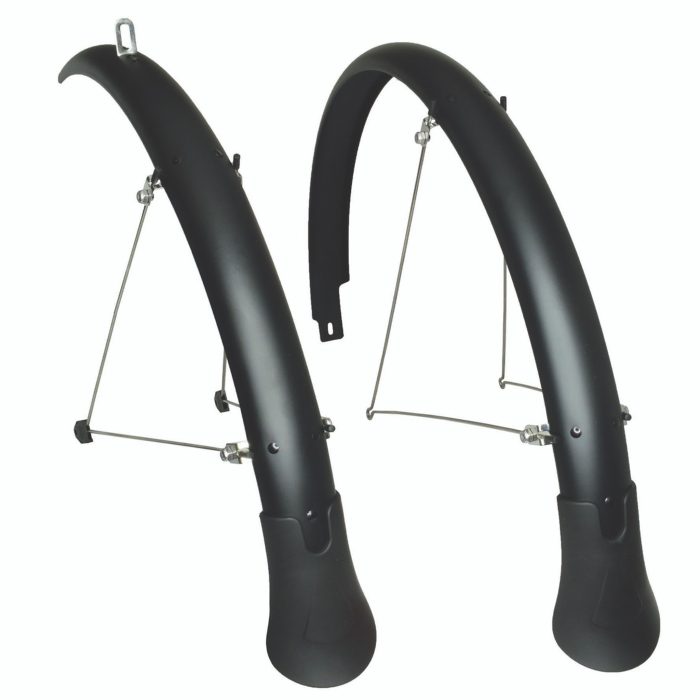 Planet Bike Cascadia Recycled Fender Set, Black, 700c, 55mm