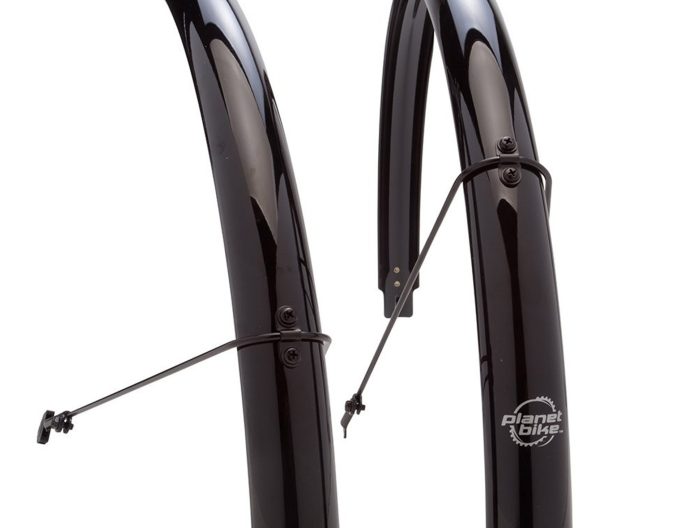 Planet Bike Full Circle Fender Set, Black, 700c