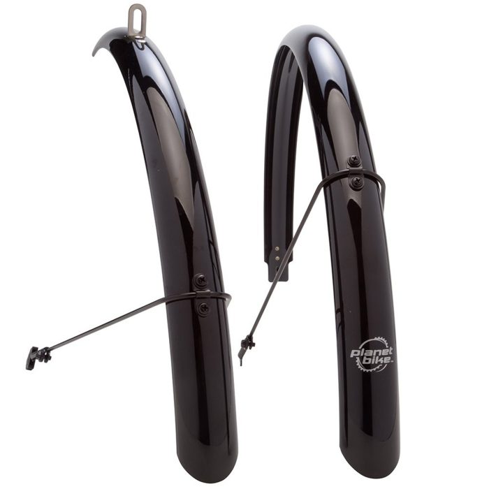 Planet Bike Full Circle Fender Set, Black, 700c