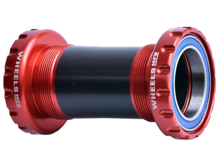 Wheels Mfg BSA Threaded BB, SRAM DUB, Base Model, Red
