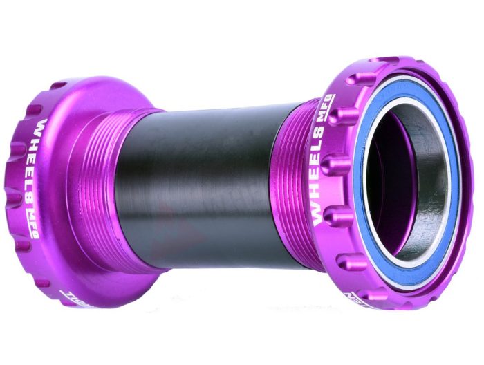 Wheels Mfg BSA Threaded BB, SRAM DUB, Base Model, Purple