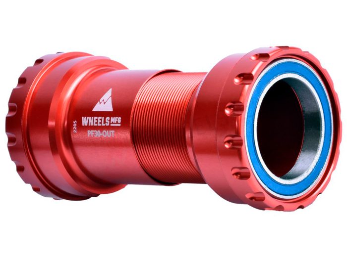 Wheels Mfg PF30 Threaded BB, SRAM DUB, Base - Red