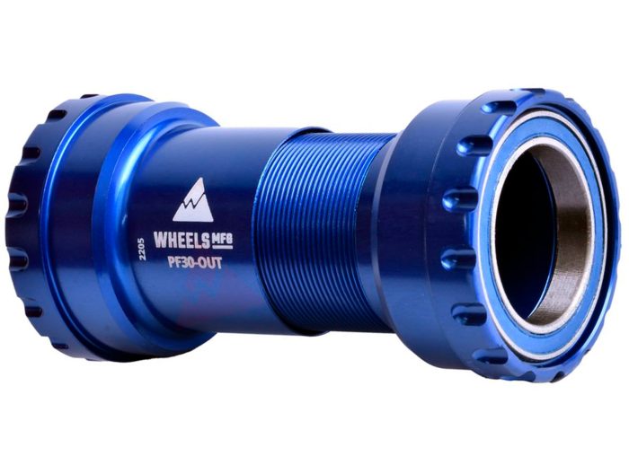 Wheels Mfg PF30 Threaded BB, SRAM DUB, Base - Blue