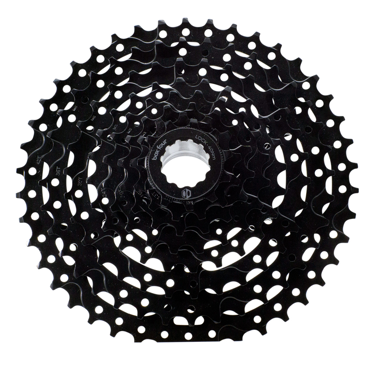 BOX Four Prime 9 Cassette 8sp, 11-42t - Black NLS