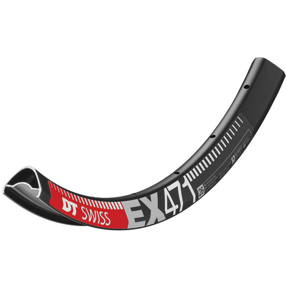 DT Swiss EX 471 Tubeless Ready 26" Disc Rim, 32h, Black