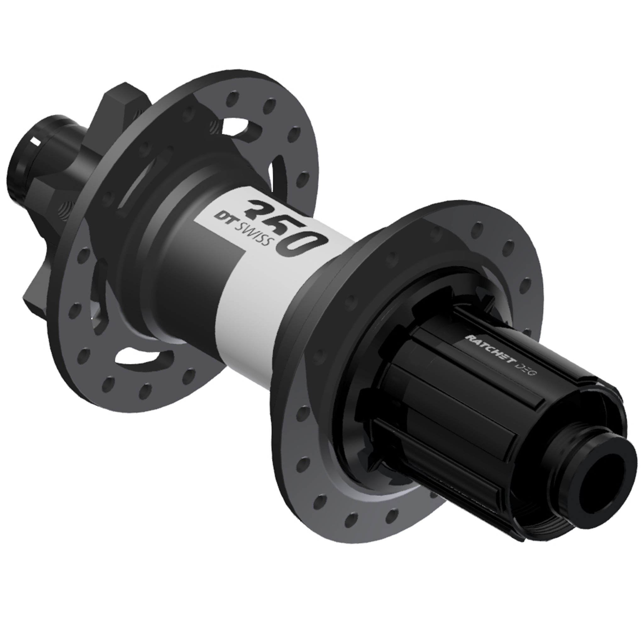 DT Swiss 350 DEG 6B-Disc Rear Hub, 28h, 12x148mm, HG