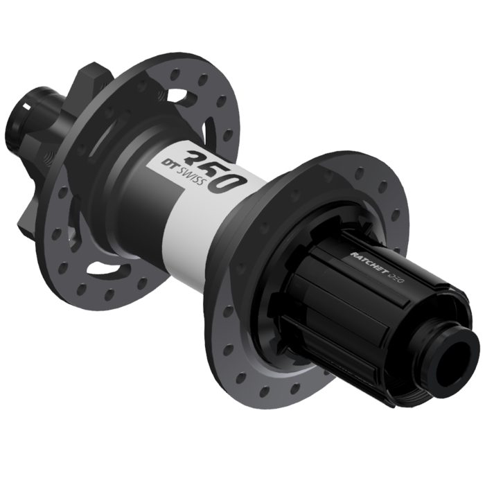 DT Swiss 350 DEG 6B-Disc Rear Hub, 32h, 12x148mm, HG