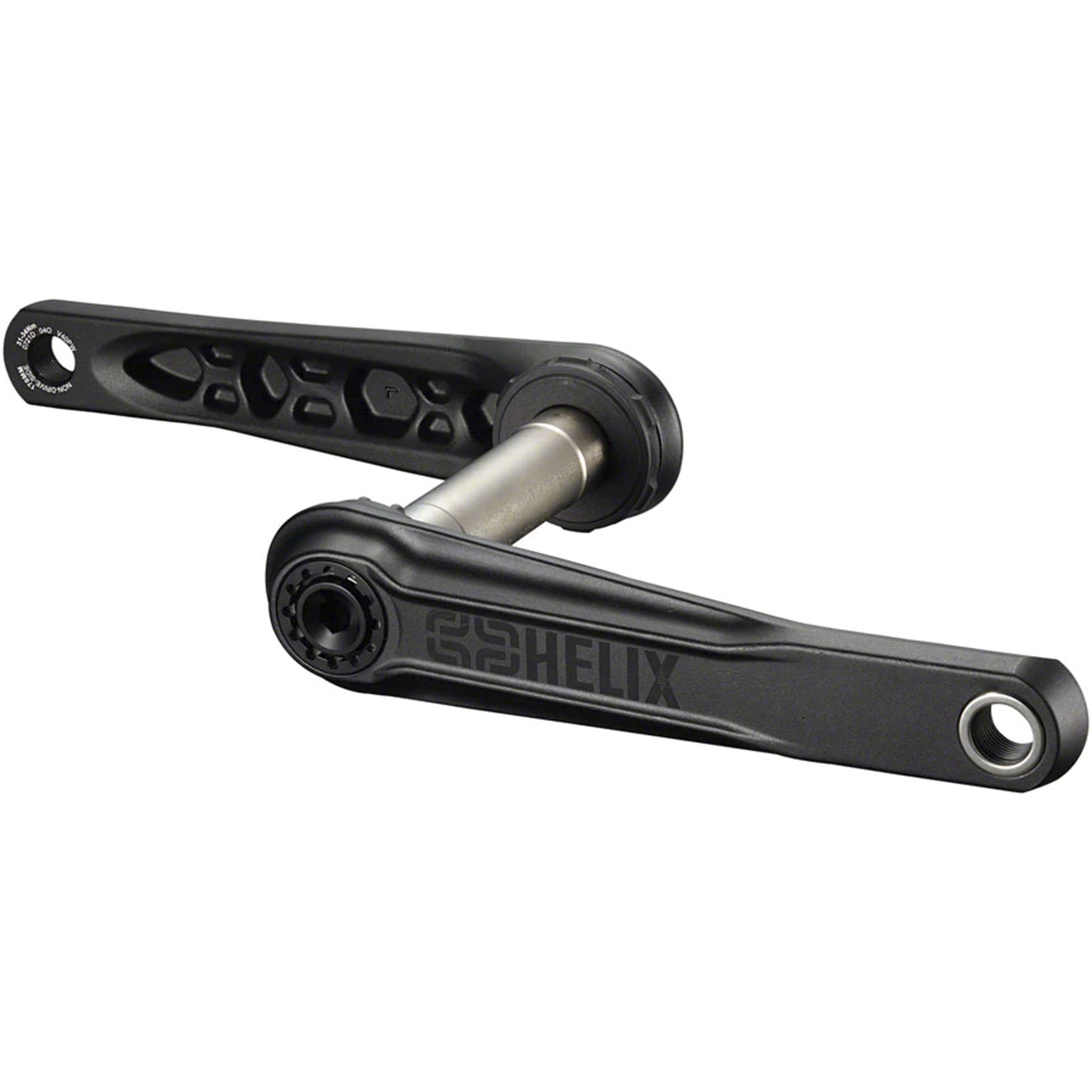 E*thirteen HelixCore Alloy Crank (73mm) 170mm - Black NLS