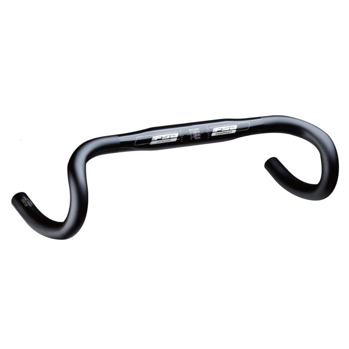 FSA Omega Compact Bar, (31.8) 38cm, Black