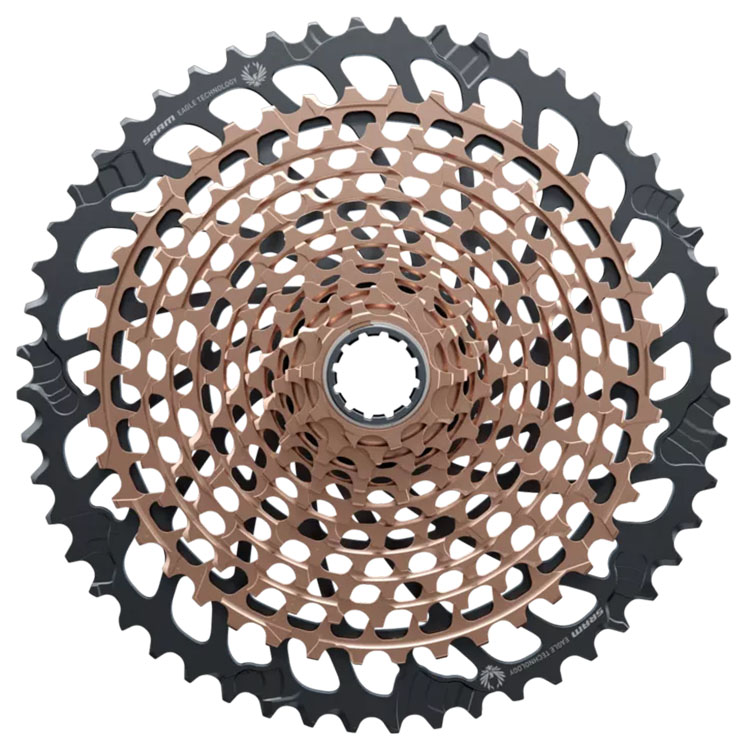 SRAM XG-1299 XX1 Eagle 12sp Cassette, 10-50t, Copper