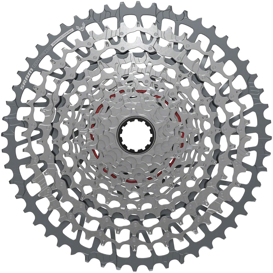 SRAM XS-1275 GX Eagle T-Type 12sp Cassette, 10-52t, Silver