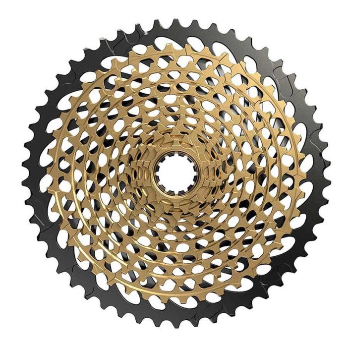 SRAM XG-1299 XX1 Eagle 12sp Cassette, 10-50t, Gold/Black