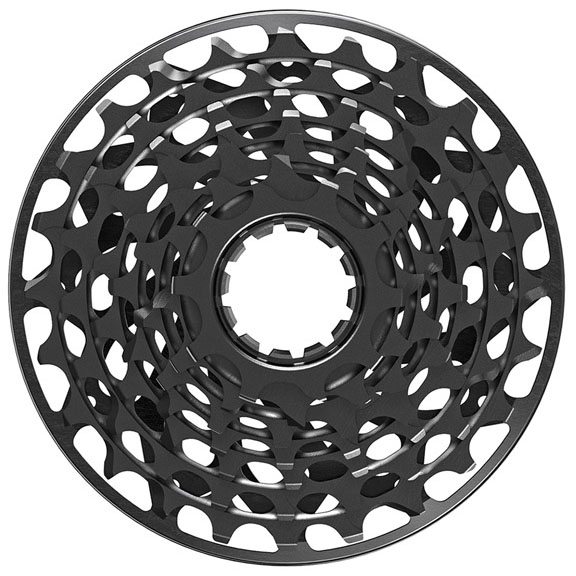 SRAM XG-795 DH 7sp Cassette, 10-24t, Black