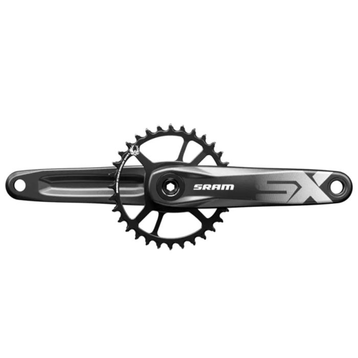 SRAM SX Eagle 12sp Cranks, No BB, 32t, 175mm, CL52,  Black