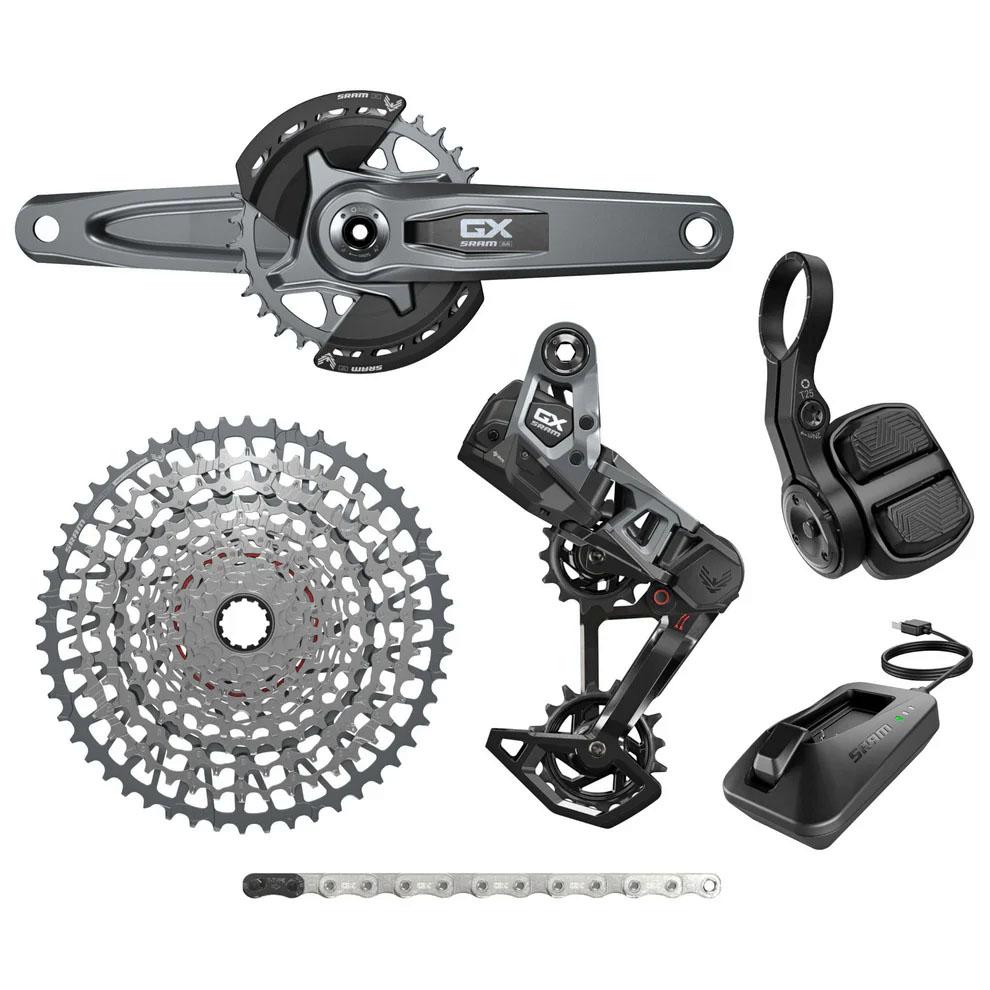 SRAM GX T-Type Eagle AXS Groupset 165mm Polar NLA>