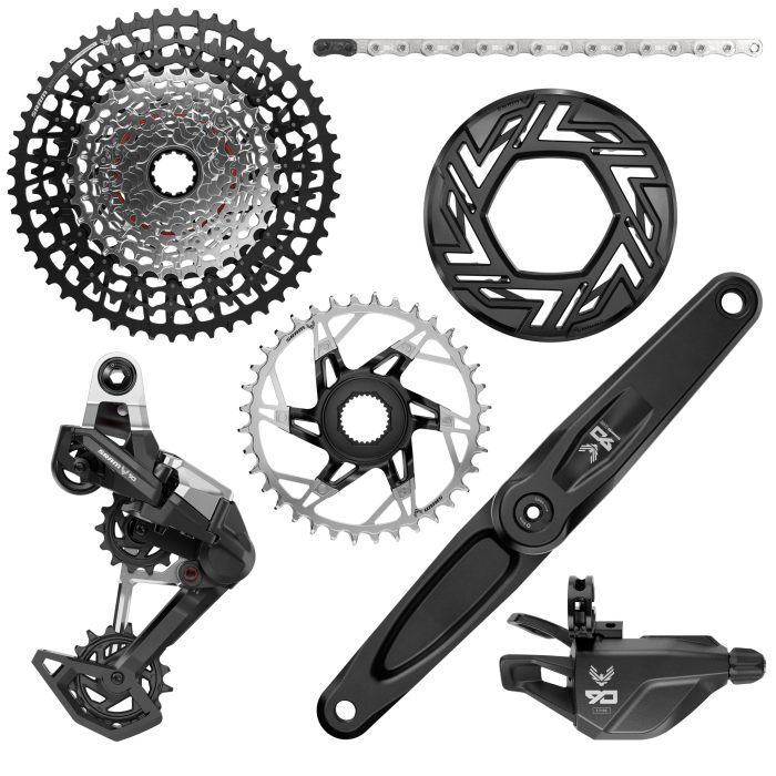 SRAM Eagle 90 T-Type Bosch EMTB Groupset, 165mm