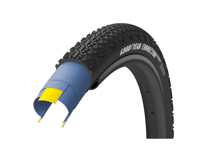 Goodyear Connector Ultimate Tubeless Tire, 700 x 40c, Black