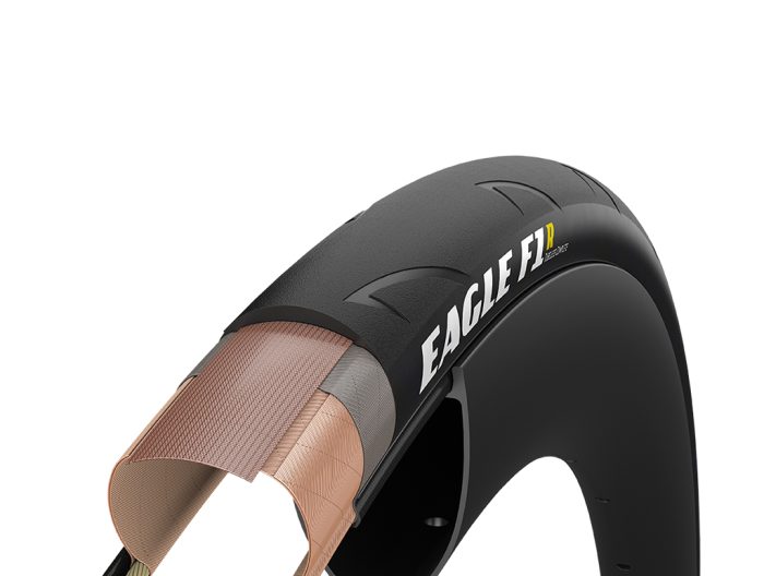 Goodyear Eagle F1 R Tubeless Complete Tire, 700 x 34c, Black