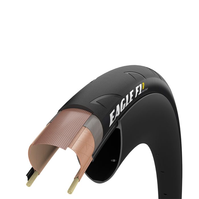 Goodyear Eagle F1 R Tubeless Complete Tire, 700 x 25c, Black