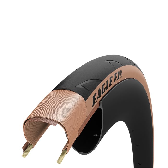 Goodyear Eagle F1 R Tubeless Complete Tire, 700 x 28c, Tan