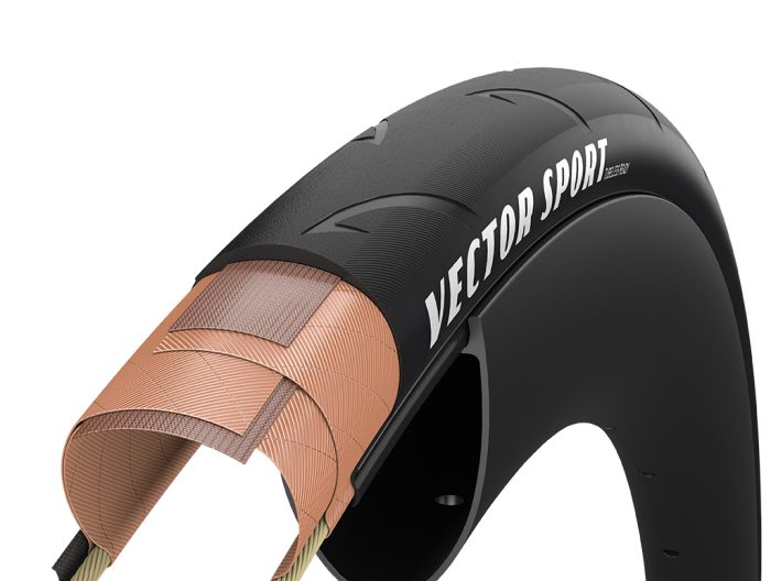 Goodyear Vector Sport Tubeless Ready Tire, 700 x 30c, Black