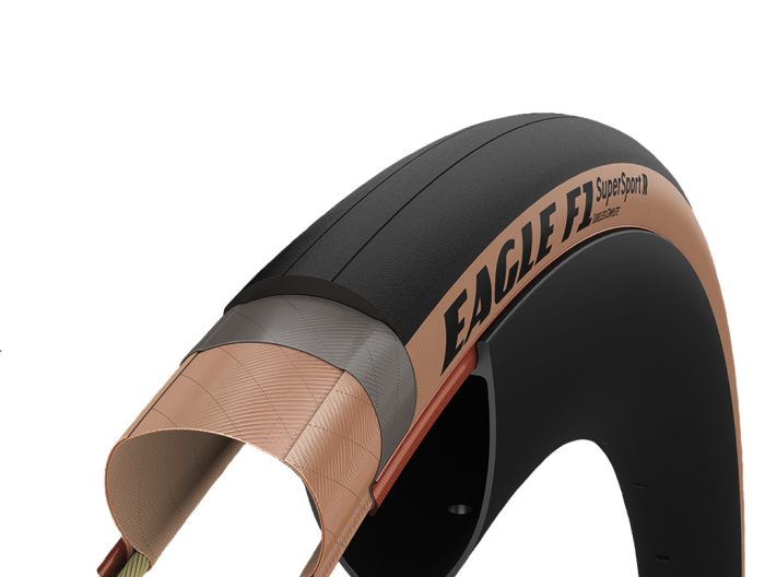 Goodyear Eagle F1 SuperSport R Tubeless Tire 700 x 28c, Tan