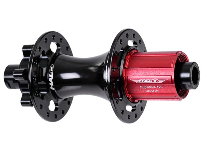 Halo MT Supadrive HG Disc Rear Hub, 12x148mm, 32h, Black
