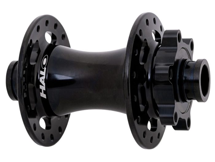 Halo MT Disc Front Hub 32h, Black