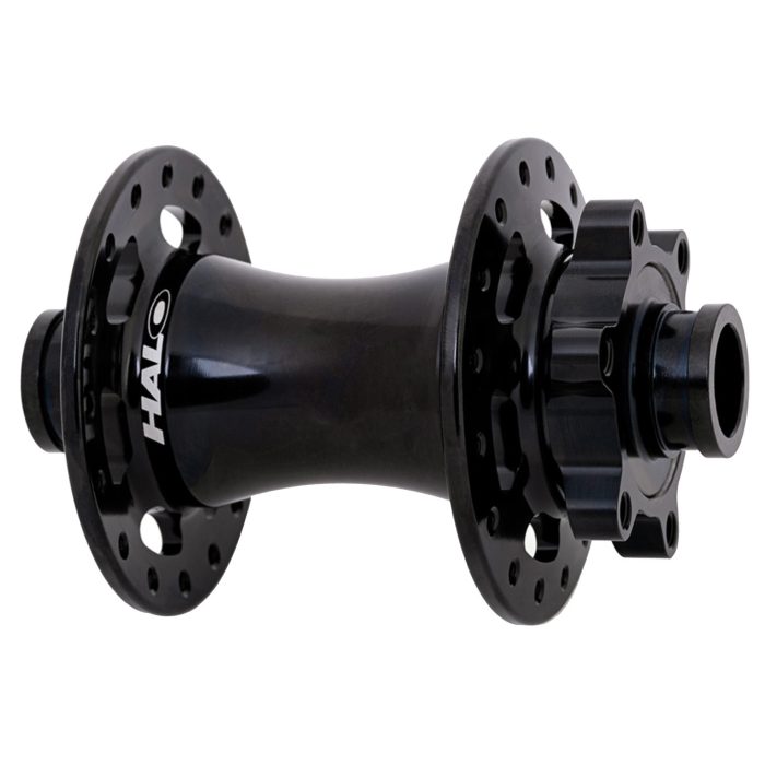 Halo MT Disc Front Hub 32h, Black