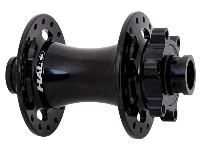 Halo MT Disc Front Hub 48h, Black