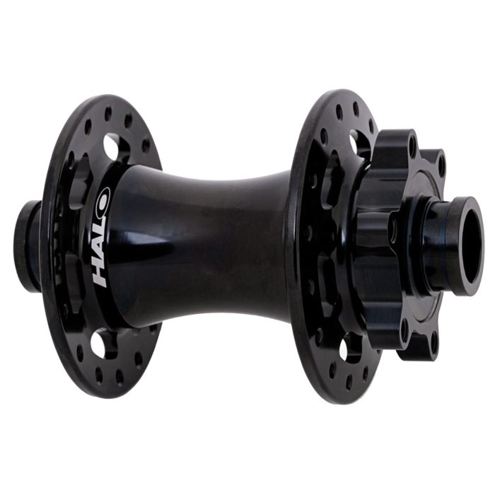 Halo MT Disc Front Hub 48h, Black
