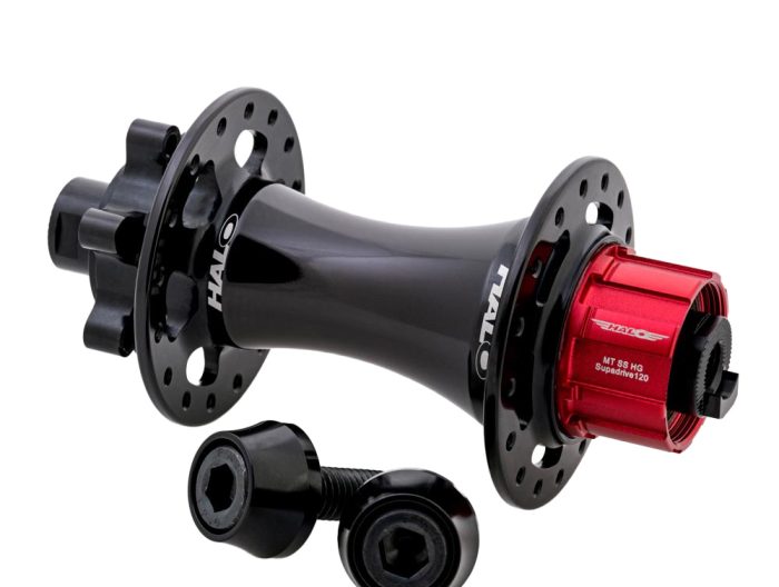 Halo SupaDrive MT-SS Rear Hub, (10/14mm) 32h, Black