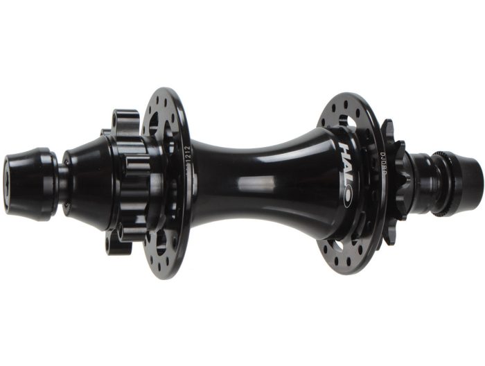 Halo DJD-SupaDrive Rear Hub, (10/14mm) 32h, Black