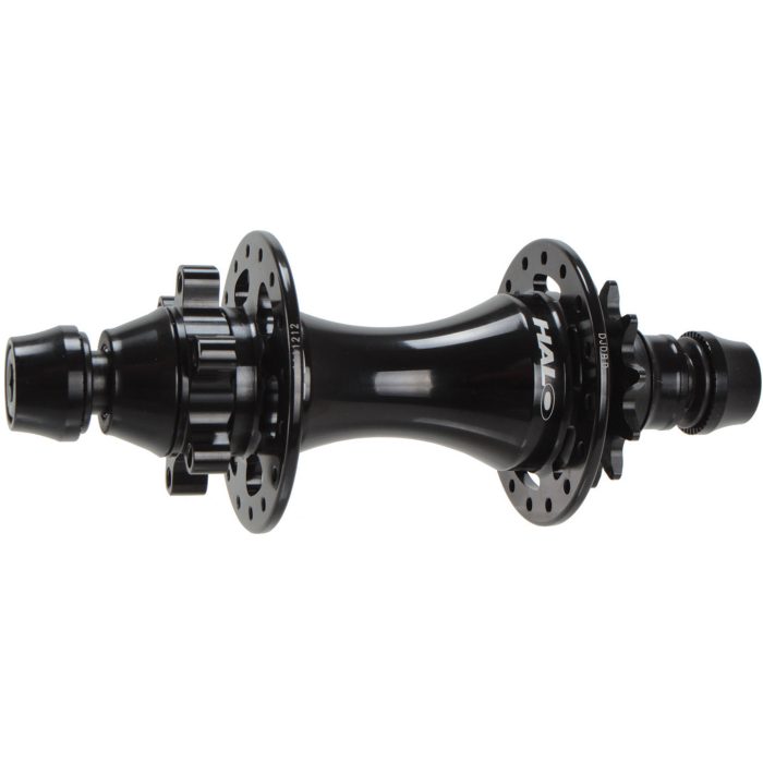 Halo DJD-SupaDrive Rear Hub, (10/14mm) 32h, Black
